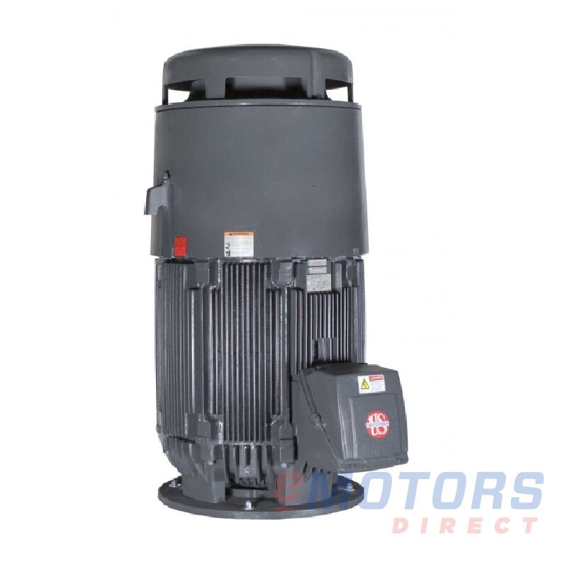 Nidec NO15E2BE 15HP 1800 254VP TEFC (DJ73) eMotors Direct